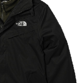 THE NORTH FACE 北面 男子三合一冲锋衣 NF0A81QU-TY1 黑色 M