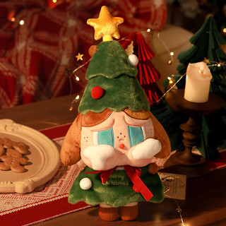 POP MART 泡泡玛特 CRYBABY孤独圣诞系列 哭娃毛绒玩具 43cm
