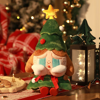 POP MART 泡泡玛特 CRYBABY孤独圣诞系列 哭娃毛绒玩具 43cm