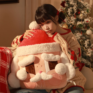 POP MART 泡泡玛特 CRYBABY孤独圣诞系列 哭娃抱枕