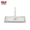 无印良品 MUJI 扫除用品系列 地板拖把用拖布 湿擦 MA19CC1S 淡灰色 长335*宽135mm