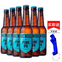 BREWDOG 酿酒狗 DREWDOG朋克IPA艾尔英国原装进口精酿啤酒 朋克IPA330ml*6瓶