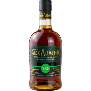 GlenAllachie格兰纳里奇 单一麦芽苏格兰威士忌 原装进口洋酒 10年第7版