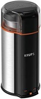 KRUPS 克鲁伯 终极超静音 3 合 1 刀片研磨机 GX336D50 适用于香料、干香草和咖啡，12 杯，黑色