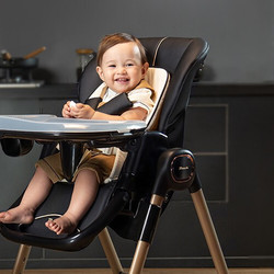 Pouch 帛琦 欧式宝宝餐椅婴幼儿童多功能餐车桌椅吃饭辅食餐座椅子可折叠 K05 Max