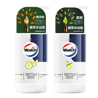 Walch 威露士 精油沐浴露 (茶树600ml+佛手柑600ml)