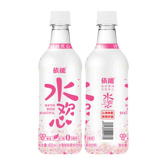 yineng 依能 水欢心 果味饮料 水蜜桃味 450ml*15瓶