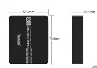 UNITEK 优越者 V114A HDMI网络延长器 50m 1对装