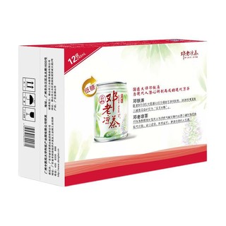 邓老凉茶 植物饮料 低糖型 245ml*12罐 礼盒装