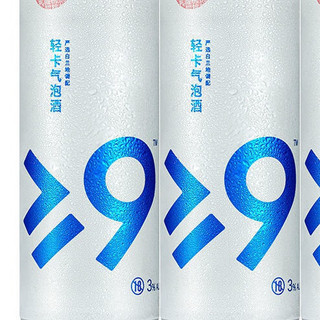 大于等于九 轻卡起泡酒 乳酸桃桃味 330ml*6听