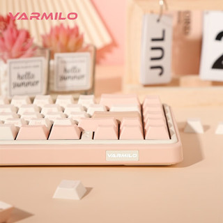 VARMILO 阿米洛 迷你洛系列minilo尤加利 静电容/机械轴键盘 办公键盘  便携键盘 姬秋丽67键双模（蓝牙+有线） 静电容V2紫罗兰轴（类茶轴）