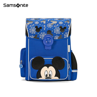 Samsonite 新秀丽 学生书包儿童双肩包男孩背包健康抗菌TU7*01001蓝色1-3年级