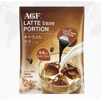 AGF 胶囊咖啡冷萃速溶咖啡液 焦糖24枚