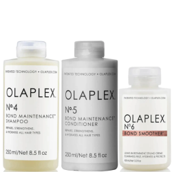 Olaplex 洗护套装(4号洗发水 250ml+5号护发素 250ml+6号护发修复乳 100ml)