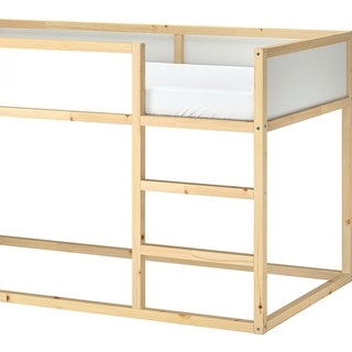 IKEA 宜家 KURA 库拉 松木儿童床 90*200cm