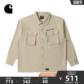 carhartt WIP 男士长袖衬衫 221037I 绿色 XL