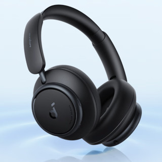 SoundCore 声阔 Space Q45 耳罩式头戴式降噪蓝牙耳机 月岩黑