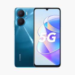 HONOR 荣耀 畅玩40 Plus 5000万超清影像 6000mAh大电池 侧边指纹解锁 5G手机 8GB+128GB 魅海蓝