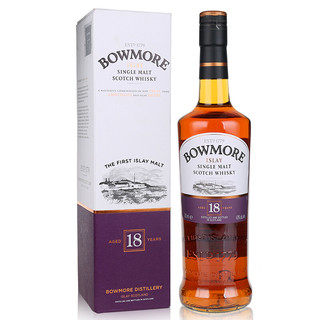 BOWMORE 18年 单一麦芽 苏格兰威士忌 43%vol 700ml