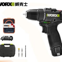 WORX 威克士 WE210+WA1633 电钻工具套装