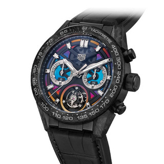 TAG Heuer 泰格豪雅 Carrera卡莱拉系列 45毫米自动上链腕表 CAR5A8AF.FC6415