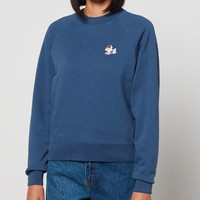 MAISON KITSUNÉ Fox Logo Appliquéd 棉质运动卫衣