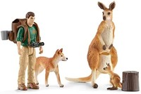 Schleich 思乐 Wild Life 9 件套澳大利亚动物玩具玩具套装