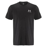 UNDER ARMOUR 安德玛 Logo Emb Heavyweight Ss 男子运动T恤 1373997-010 灰色 XL