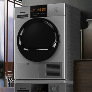 Panasonic 松下 泡沫净系列 XQG100-3N1S+NH-EH31JS 热泵式洗烘套装 银色