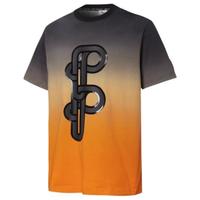 PUMA 彪马 PRONOUNCE联名款 男子运动T恤 532144-01 黑色/橘色 S