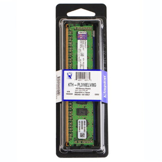 金士顿(Kingston)系统指定 DDR3L 1600 8GB ECC 惠普服务器专用内存(KTH-PL316ELV/8G)