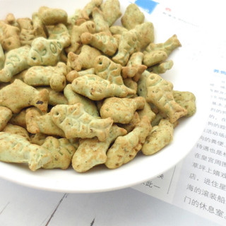 LUSCIOUS 路斯 猫零食 鸡肉味小鱼饼干 80g*4盒