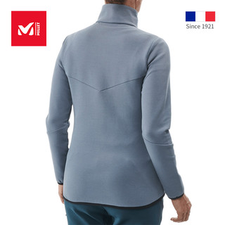 MILLET 觅乐 法国觅乐MILLET 女士弹力舒适运动卫衣高领保暖透气外套女MIV8420