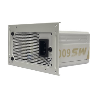 FSP 全汉 额定600W 雪装版MS600 电源 (含模组线/SFX电源/铜牌认证/全模组/温控风扇）
