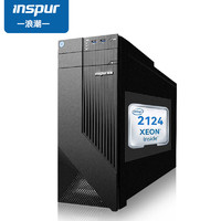 INSPUR 浪潮 NP3020M5塔式服务器主机 至强2124/32G/2*2T SATA/2*GE/300W/含DVD刻录