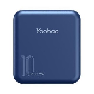 Yoobao 羽博 6024Q 移动电源 海军蓝 10000mAh Type-C 22.5W