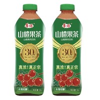 華旗 山楂果肉饮料 1L*2瓶