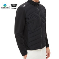 PXG 韩国进口PXG 高尔夫服装男士秋冬新款男士羽绒服防风保暖golf外套上衣 黑色 XXL