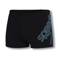 SPEEDO 速比涛 男子平角泳裤 812417F436 黑色 40