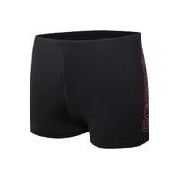 SPEEDO 速比涛 男子平角泳裤 812417F436 黑色/红色 34