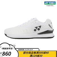 YONEX 尤尼克斯 SHTE4MACEX/SHTE4LACEX 男女同款网球鞋yy 白色（男款） 44（脚宽者推荐选大一码）