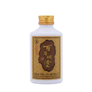 百年糊涂 经典小百年 浓香型白酒 125ml*12瓶 贵州茅台镇酿造 粮食酿造 口粮小酒 手提式设计 43度 125mLx12瓶