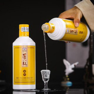 MOUTAI 茅台 厚礼相待酒  53度 酱香型白酒 500ml 贵州茅台集团 收藏自饮送礼 礼品