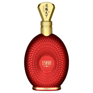 津酒38度 龙腾天下系列 红龙 浓香型 白酒 500mL 单瓶 礼品装 红龙1988