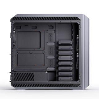 JONSBO 乔思伯 D500 银色 ATX高塔机箱(支持ATX主板/铝制边框/多硬盘扩容/420冷排位/40系长显卡支持)