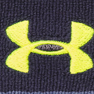 UNDER ARMOUR 安德玛 中性腕带 1373119-456 蓝色 2条装