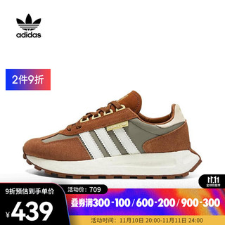 Adidas Originals阿迪达斯三叶草女子RETROPY E5休闲鞋 GY9921 41