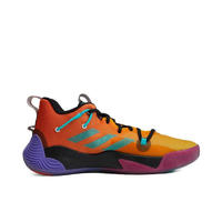 adidas 阿迪达斯 Harden Stepback 3 中性篮球鞋 GY7477 橙色/紫色/黑色 44