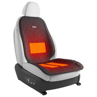 PLUS会员：SIMAIOU 斯麦欧 汽车坐垫冬季网红石墨烯座椅加热垫  智能控温3秒速热-舒适坐感午夜黑