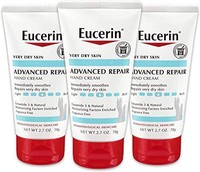 Eucerin 优色林 高级修护护手霜 3件装 无香 适合非常干燥肌肤 香皂吸收后使用 旅行装 2.7盎司/78克